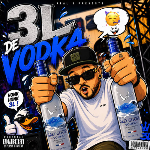 BADKICK - 3L DE VODKA